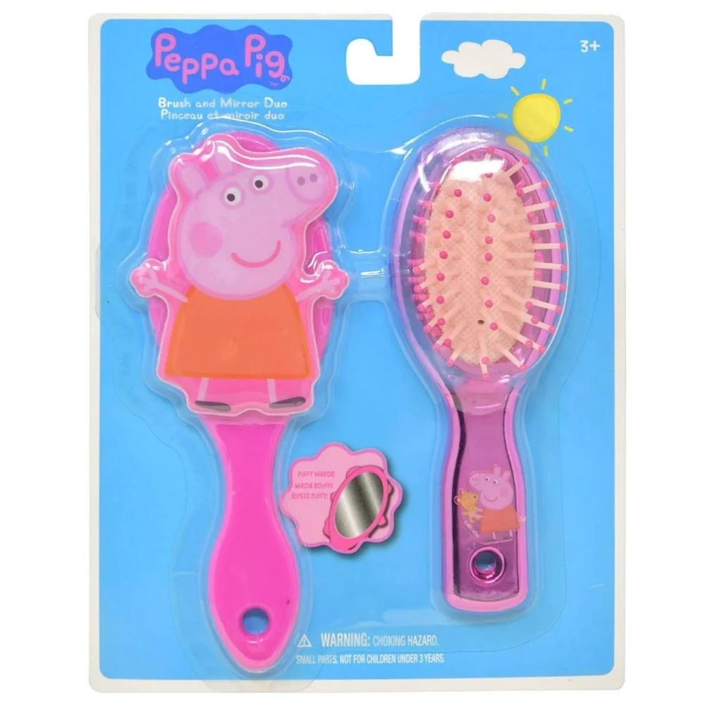 Peppa Pig | Brush & Mirror Duo | Great Gift